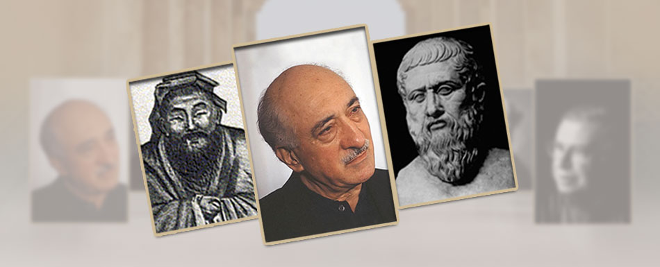 Gülen, Confisius ary Platon momba ny fanabeazana