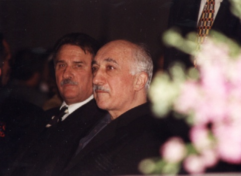 With Yildirim Akbulut, ex-prime minister in the meeting 'Hand in Hand towards to a Happy Tomorrow' in 1996