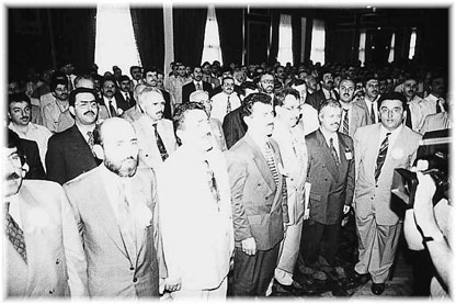 In the opening ceremony of the Journalists and Writers Foundation in 1994