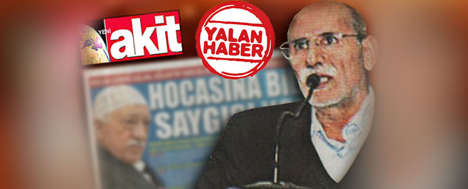 AKİT'e Şükrü hocadan sert yalanlama