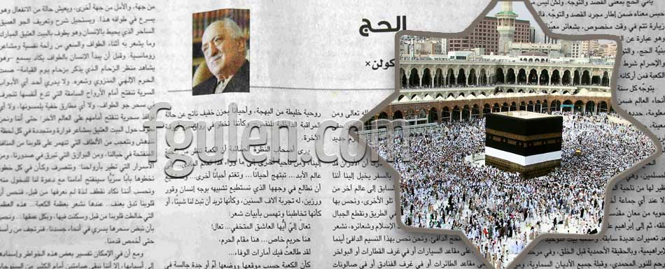 Hocaefendi'nin Hac makalesi El-Medine gazetesinde