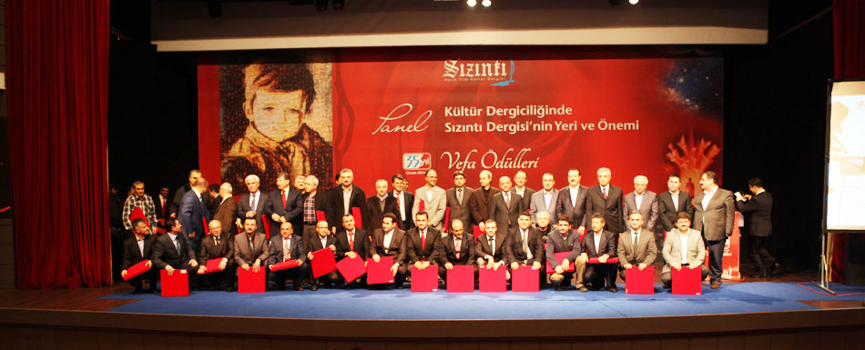 Sızıntı’dan 35. yılında ‘vefa ödülleri’
