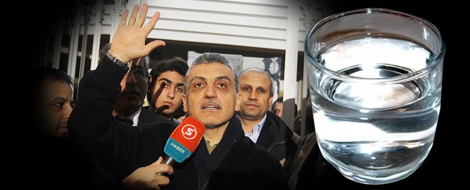 Su bile vermediler